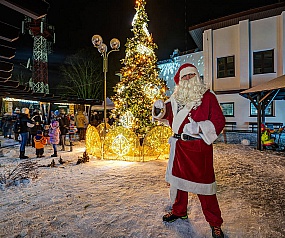 Święty Mikołaj otworzy Park Światła na Górze Parkowej