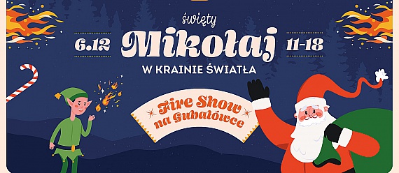 Już 6 grudnia Św. Mikołaj odwiedzi Krainę Światła na Gubałówce!