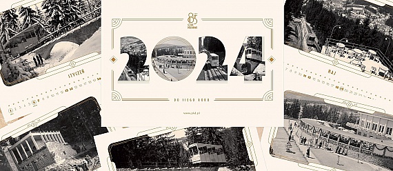 Anniversary calendar of the Góra Parkowa railway