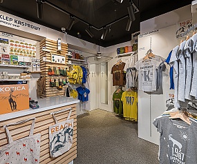 Brand shop on the top of Kasprowy Wierch