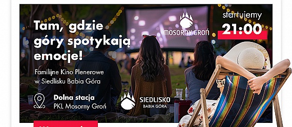 Familijne Kino Letnie w Zawoi
