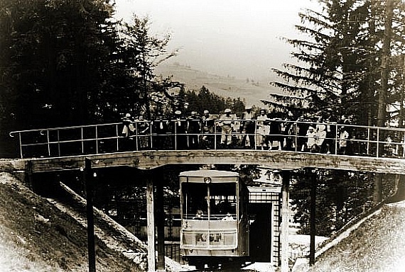 The first cable-funicular railway in Poland - kopia