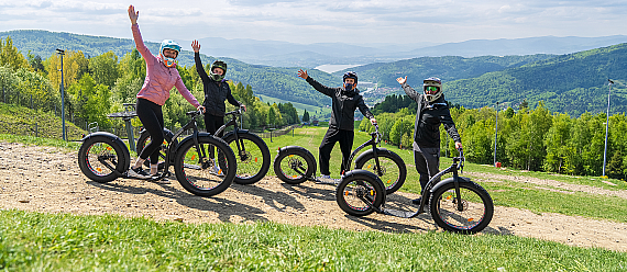 Start Sezonu Zjazdów na Hulajnogach Terenowych już 4 Kwietnia