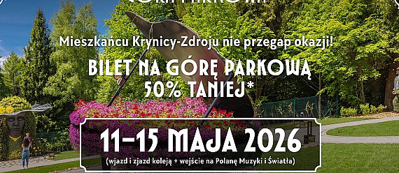 Mamy coś wyjątkowego dla mieszkańców Krynicy-Zdroju! 
