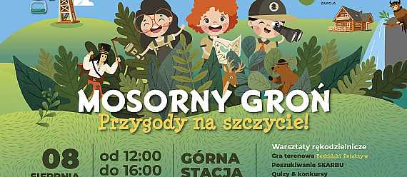 Rodzinne animacje na Mosornym Groniu